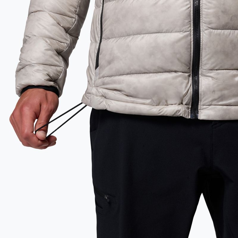 Kurtka puchowa męska Columbia Arctic Crest Down Hooded flint grey 10