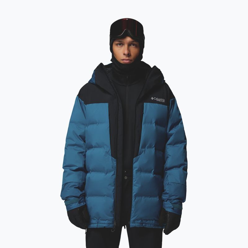 Kurtka narciarska męska Columbia Glacier Ridge Down phoenix blue/black 4