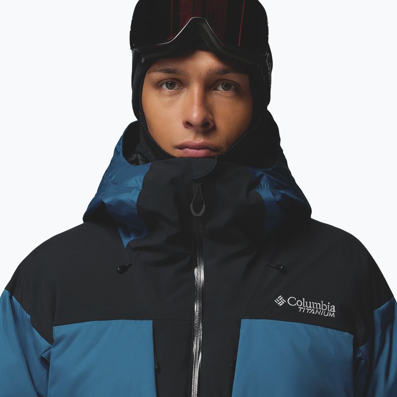 Kurtka narciarska męska Columbia Glacier Ridge Down phoenix blue/black 6