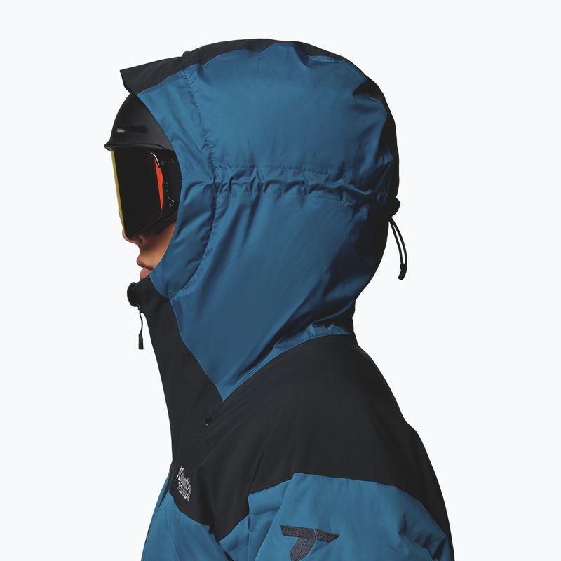 Kurtka narciarska męska Columbia Glacier Ridge Down phoenix blue/black 8