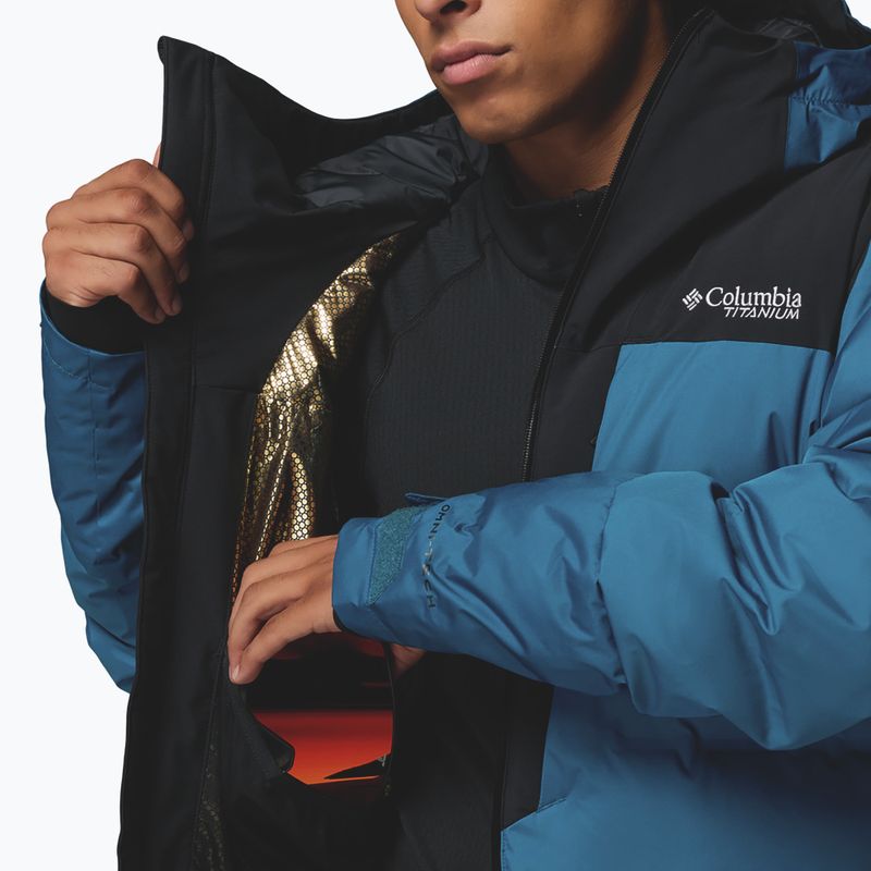 Kurtka narciarska męska Columbia Glacier Ridge Down phoenix blue/black 9