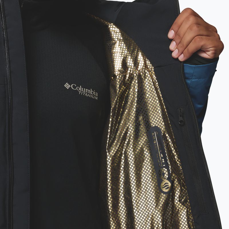 Kurtka narciarska męska Columbia Glacier Ridge Down phoenix blue/black 11