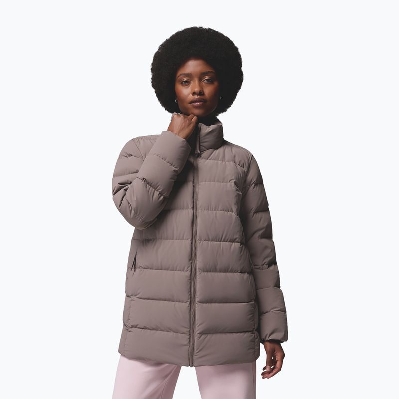 Kurtka puchowa damska Columbia Amaze Puff Interchange dark stone 4