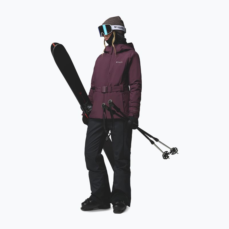 Kurtka narciarska damska Columbia Ava Alpine Balted Insulated moonvista 2