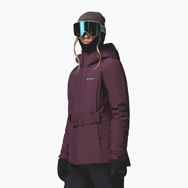 Kurtka narciarska damska Columbia Ava Alpine Balted Insulated moonvista 5