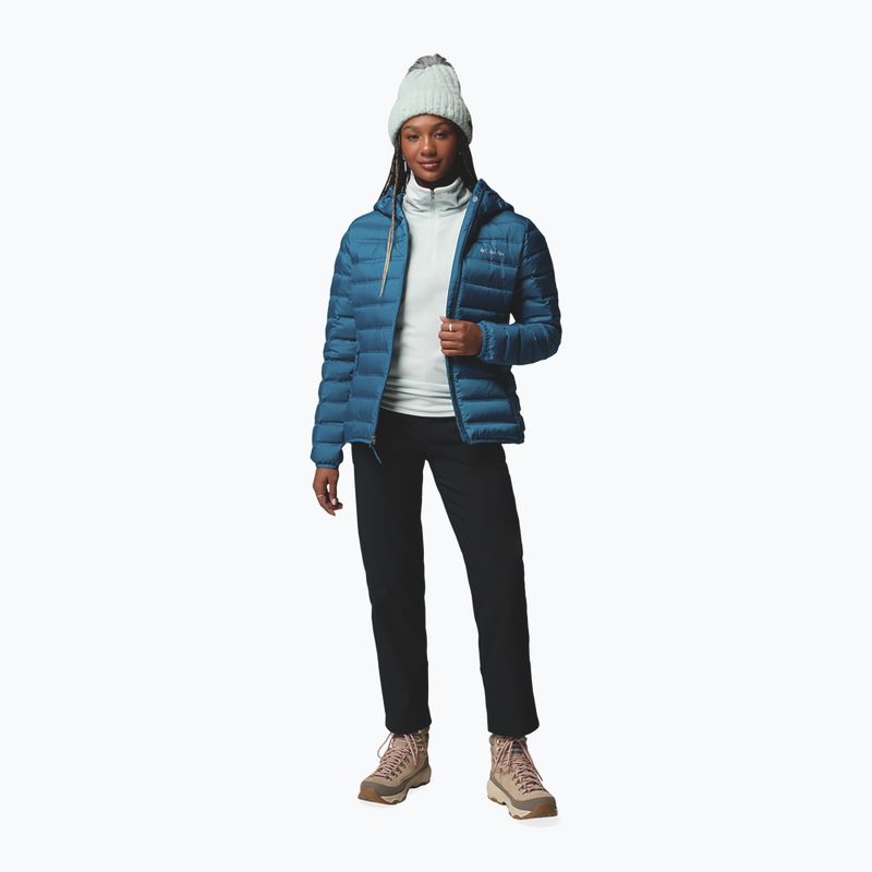 Kurtka puchowa damska Columbia Lake 22 II Down Hooded phoenix blue 2