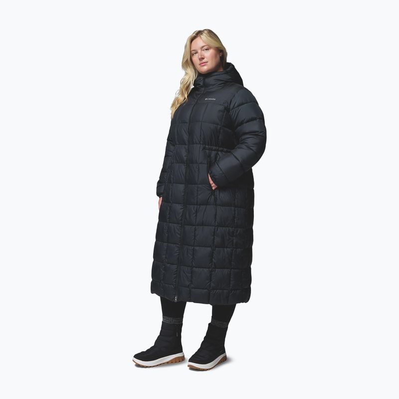 Kurtka ocieplana damska Columbia Puffect III Long black 5