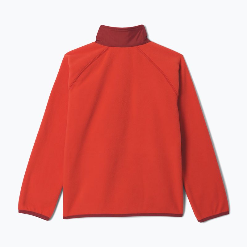 Bluza polarowa dziecięca Columbia Fast Trek V Full Zip super sonic/red oxide 2