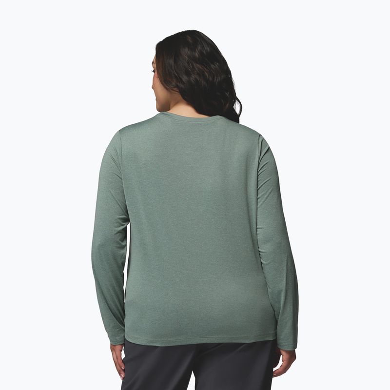 Longsleeve damski Columbia Parsons Point Graphic Tee sedona sage heather/all terrain 3