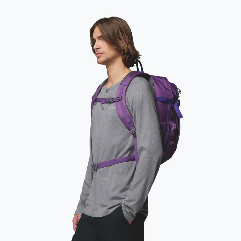 Plecak turystyczny Columbia Castle Crest 25 l dark lavender 10
