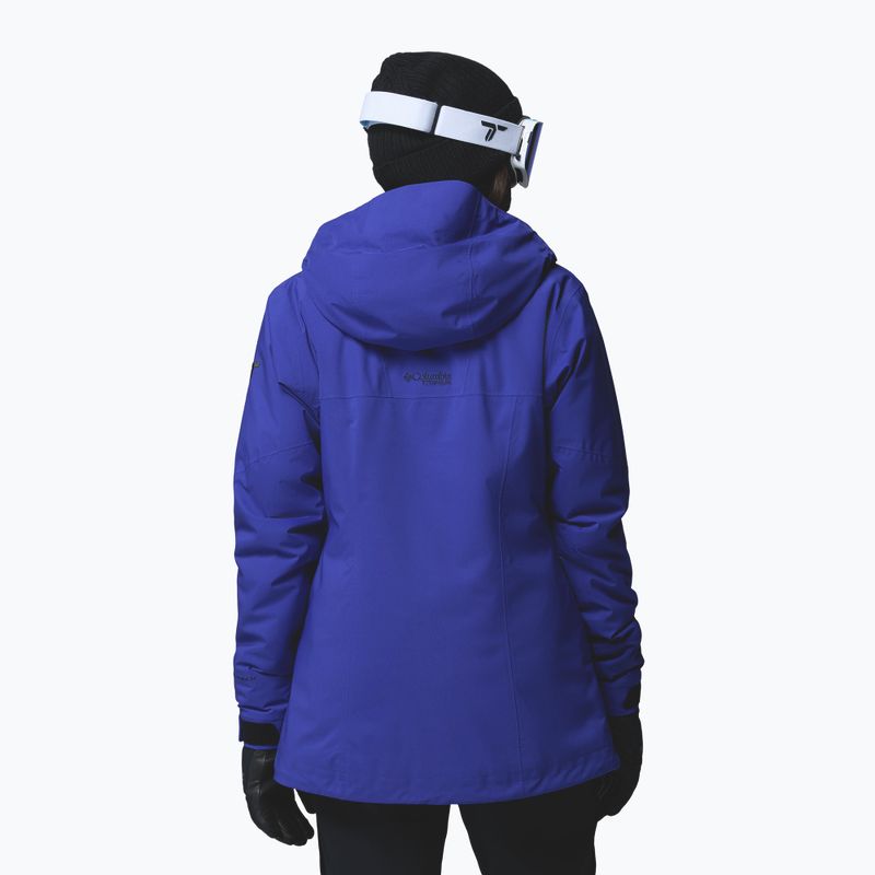 Kurtka narciarska damska Columbia Platinum Peak Insulated purple quartz 3