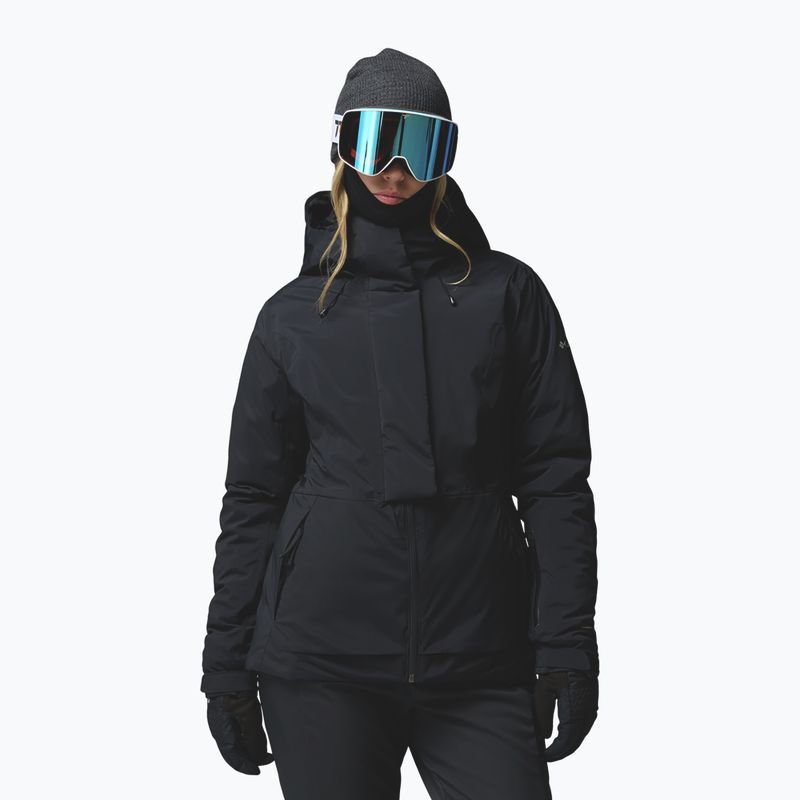Kurtka narciarska damska Columbia Roffe Ridge Down black