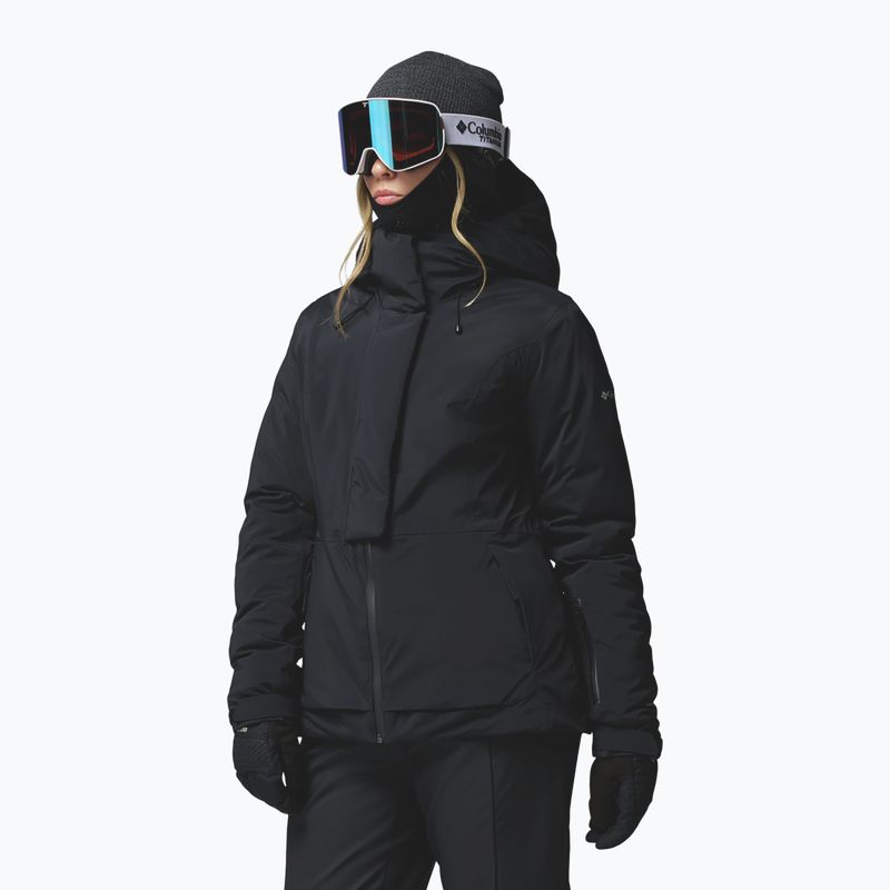 Kurtka narciarska damska Columbia Roffe Ridge Down black 5