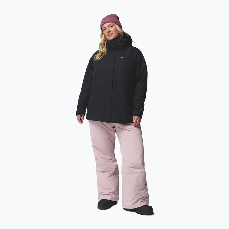Spodnie narciarskie damskie Columbia Bugaboo III mineral pink 2