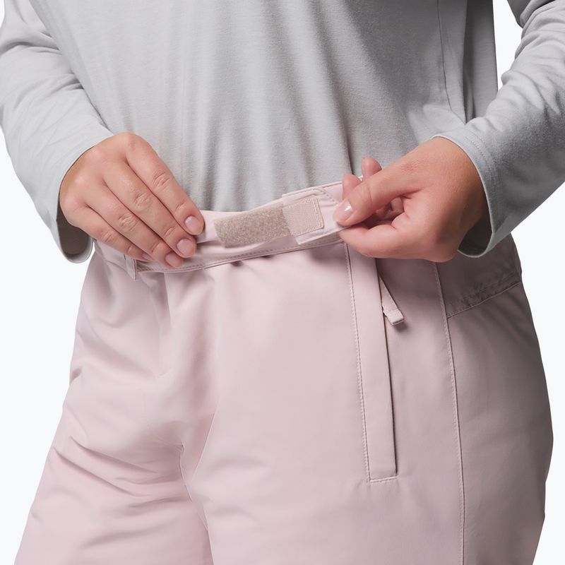 Spodnie narciarskie damskie Columbia Bugaboo III mineral pink 5
