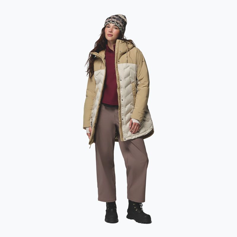 Kurtka puchowa damska Columbia Mountain Croo III Mid Down dark stone/beach 2