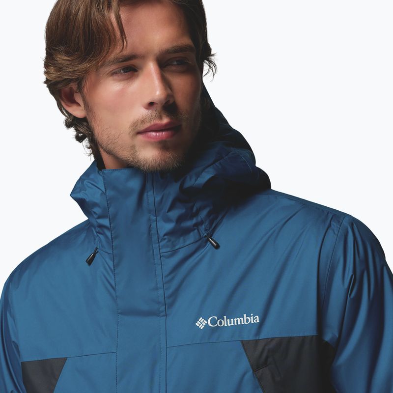 Kurtka przeciwdeszczowa męska Columbia Inner Limits Interchange phoenix blue/black 8