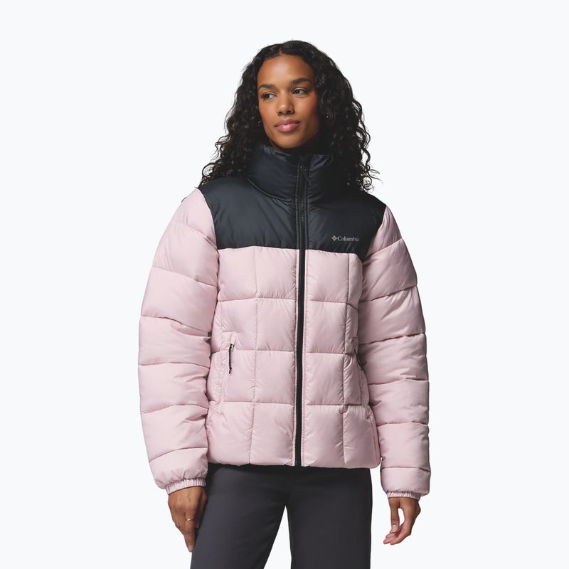 Kurtka ocieplana damska Columbia Puffect III Full Zip mineral pink/black