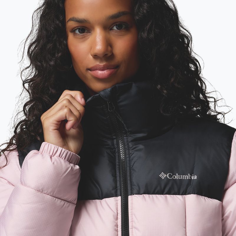Kurtka ocieplana damska Columbia Puffect III Full Zip mineral pink/black 6