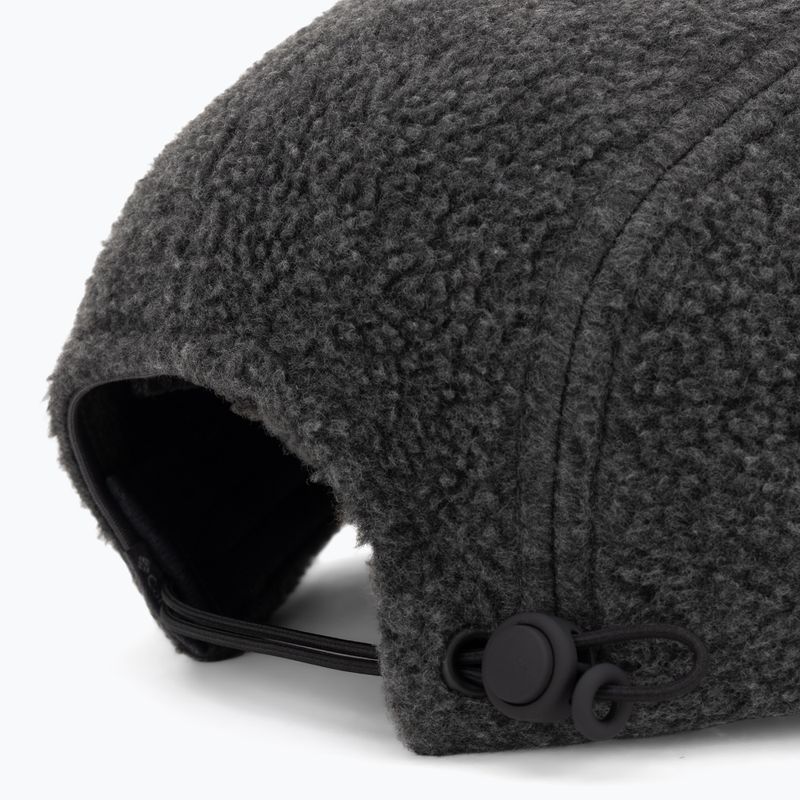 Czapka z daszkiem Columbia Creek Side Thermal 5 Panel charcoal heather fleece/black ripstop 4