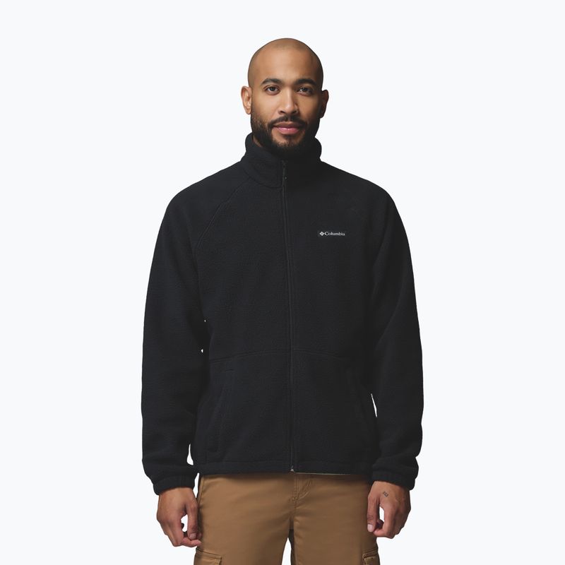 Bluza polarowa męska Columbia Timber Crest MTR Fleece Full Zip black