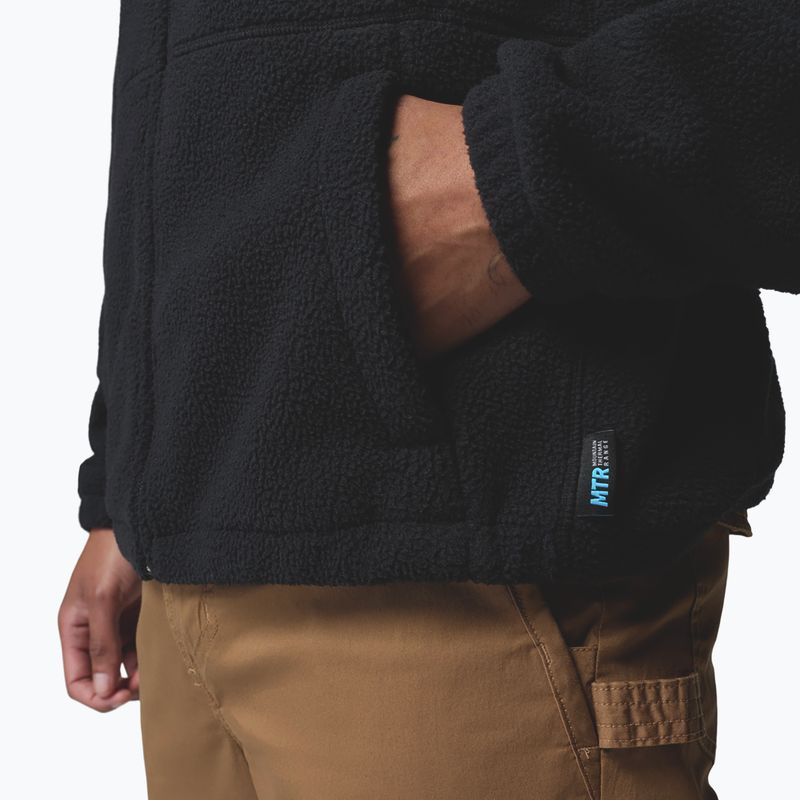 Bluza polarowa męska Columbia Timber Crest MTR Fleece Full Zip black 6