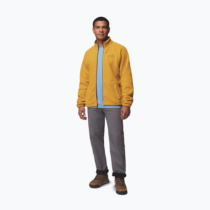 Bluza polarowa męska Columbia Timber Crest MTR Fleece Full Zip squash 2