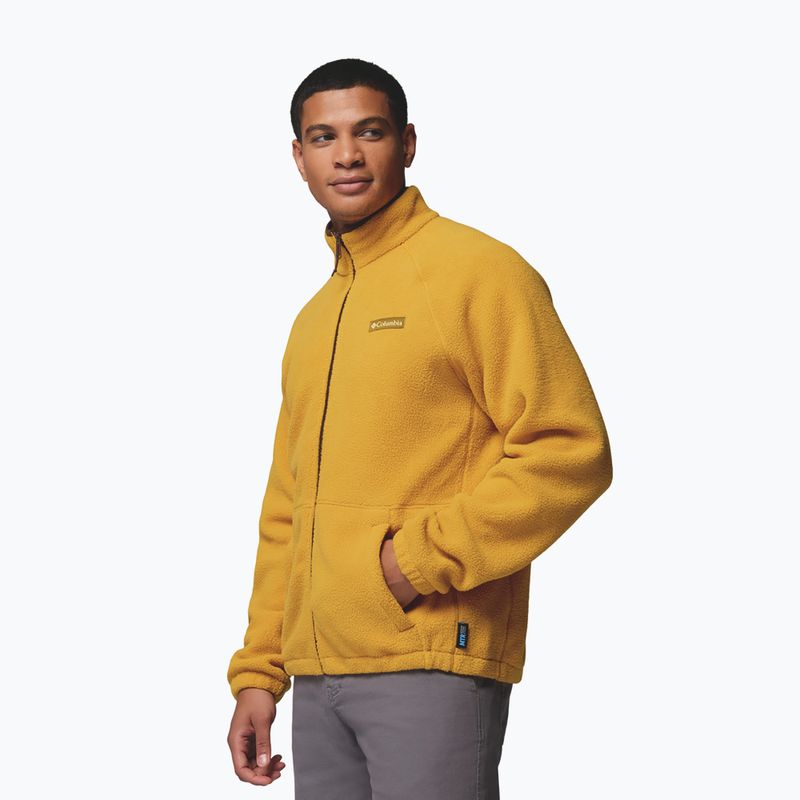Bluza polarowa męska Columbia Timber Crest MTR Fleece Full Zip squash 5