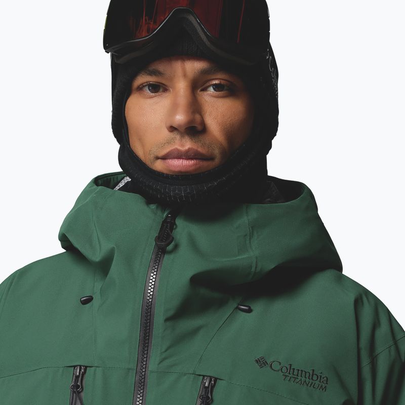Kurtka narciarska męska Columbia Platinum Peak Insulated rain forest/black 7