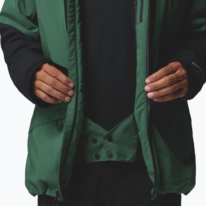 Kurtka narciarska męska Columbia Platinum Peak Insulated rain forest/black 9