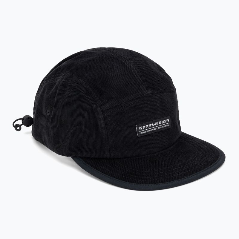 Czapka z daszkiem Columbia Creek Side Thermal 5 Panel black/corduroy