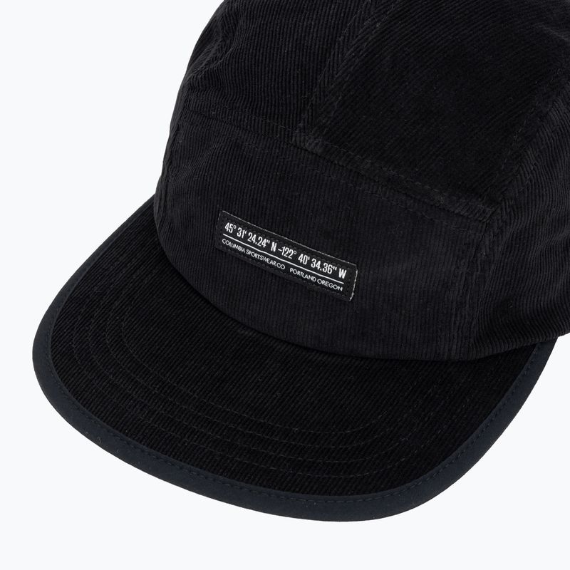 Czapka z daszkiem Columbia Creek Side Thermal 5 Panel black/corduroy 3