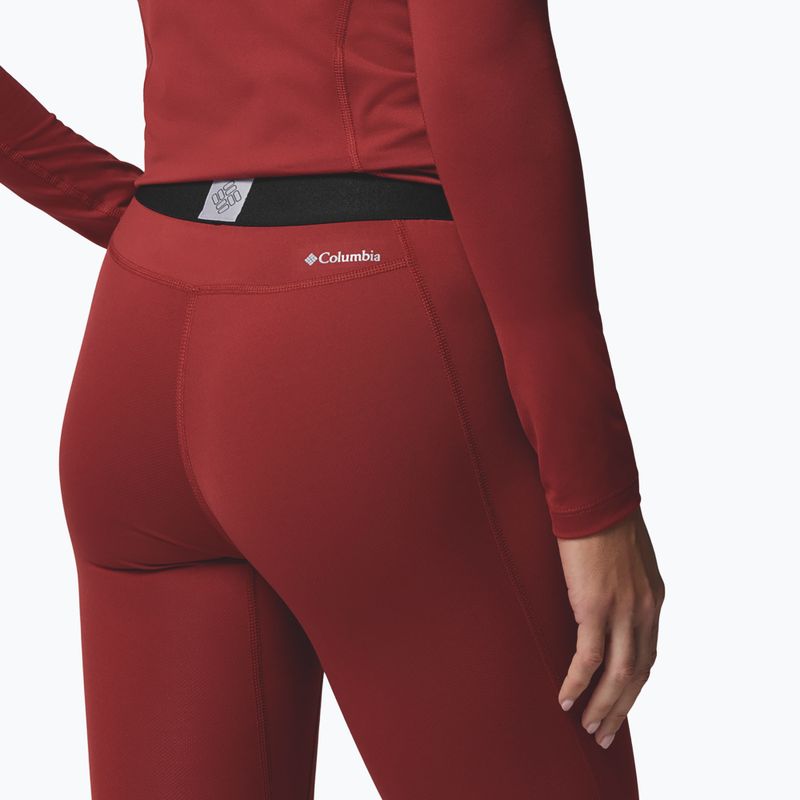 Spodnie termoaktywne damskie Columbia Midweight Stretch red oxide 6