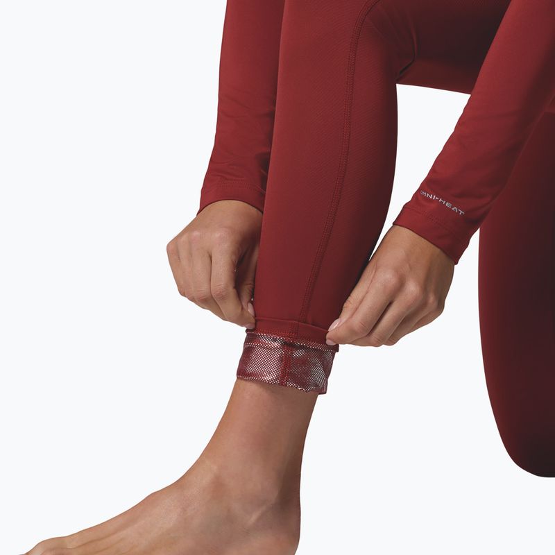 Spodnie termoaktywne damskie Columbia Midweight Stretch red oxide 7