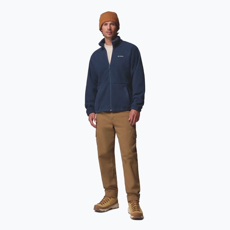 Bluza polarowa męska Columbia Timber Crest MTR Fleece Full Zip collegiate navy 2