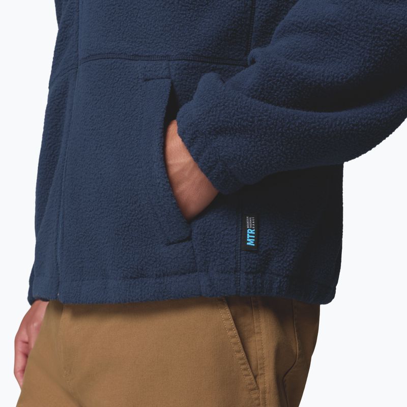 Bluza polarowa męska Columbia Timber Crest MTR Fleece Full Zip collegiate navy 7
