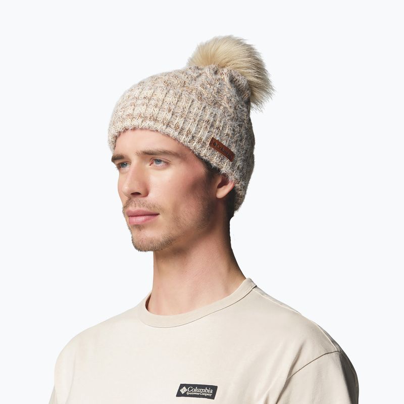 Czapka zimowa Columbia Winter Blur II Beanie camel brown/skittles 3