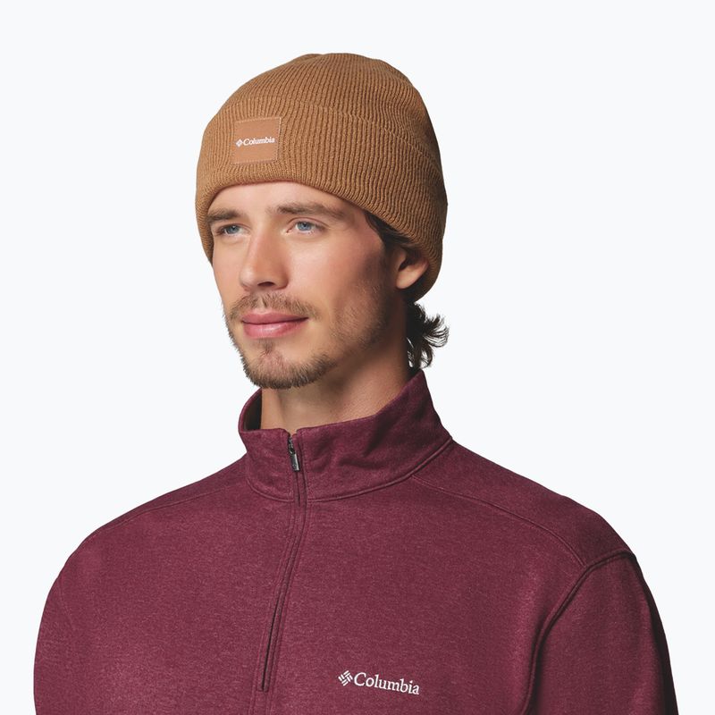 Czapka zimowa Columbia City Trek Heavyweight Camel Brown 2