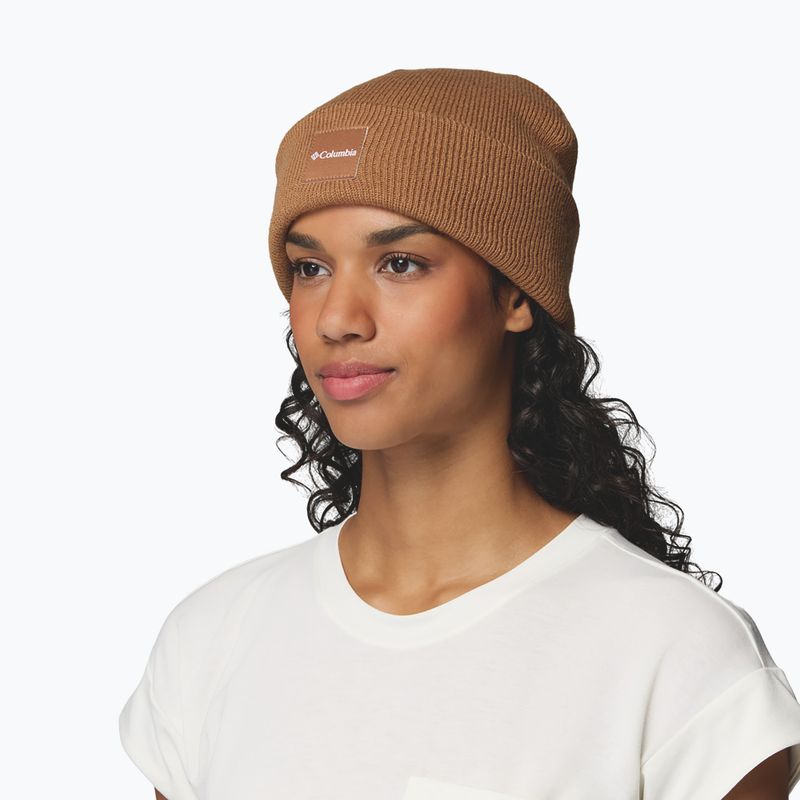 Czapka zimowa Columbia City Trek Heavyweight Camel Brown 4