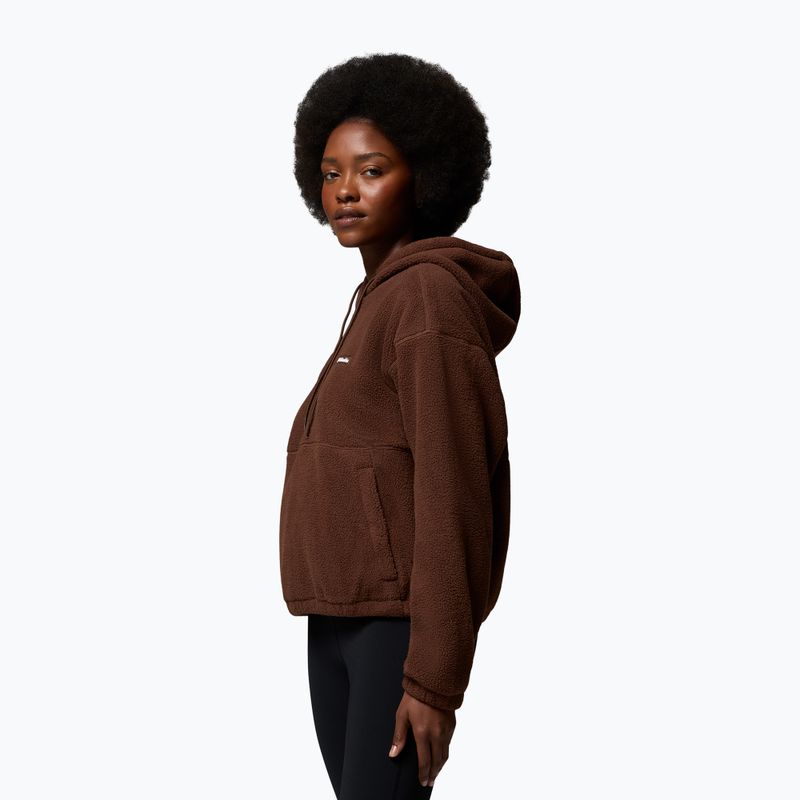 Bluza polarowa damska Columbia Timber Meadow MTR Fleece Hoodie tobacco 4