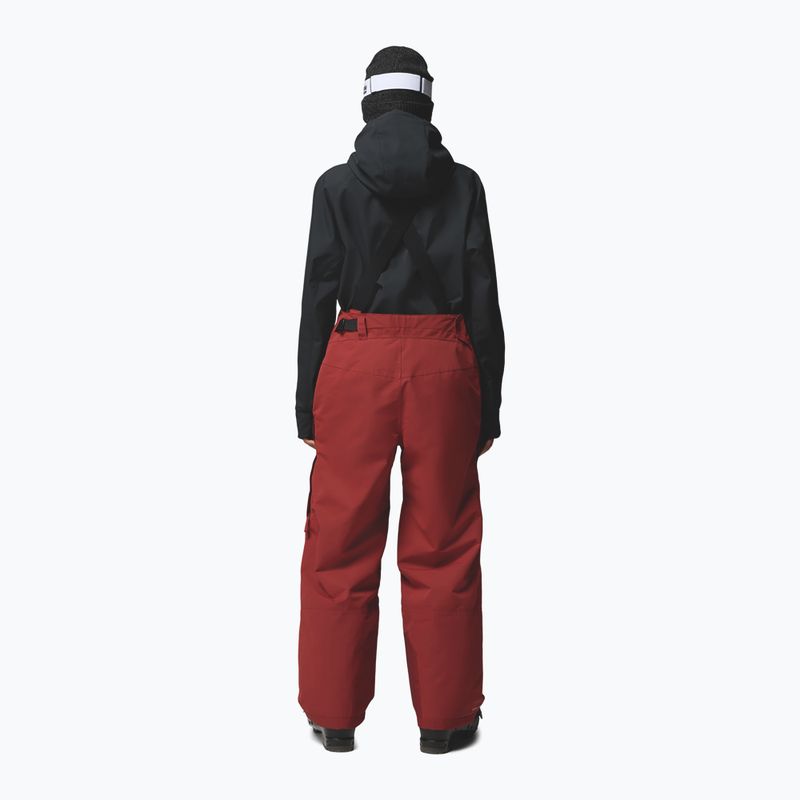 Spodnie narciarskie damskie Columbia Coreshot Bib red oxide 2