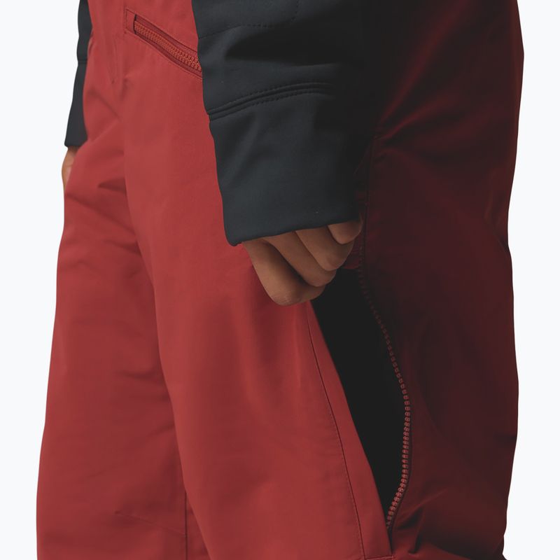 Spodnie narciarskie damskie Columbia Coreshot Bib red oxide 9