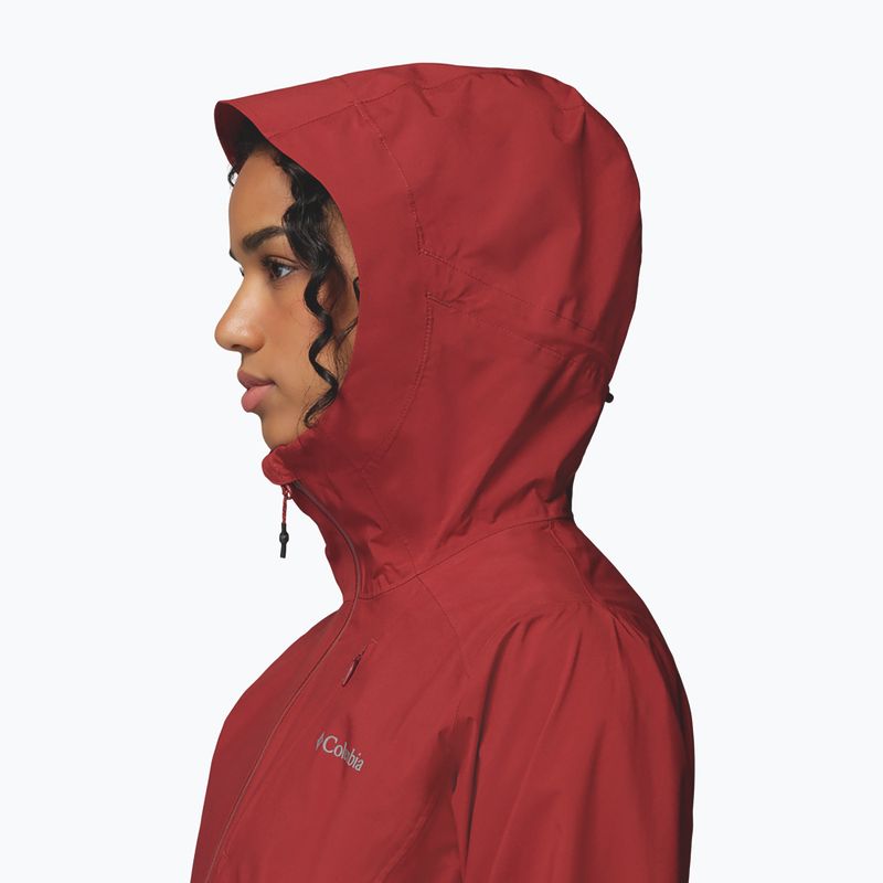 Kurtka softshell damska Columbia Trailborne 2.5L Shell red oxide 9
