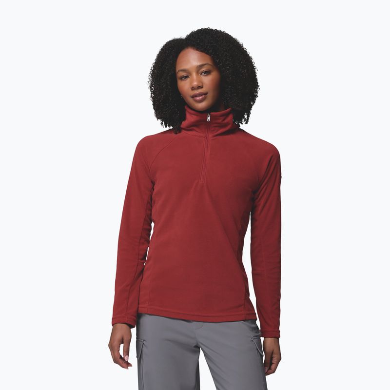 Bluza polarowa damska Columbia Glacial IV 1/2 Zip Red Oxide
