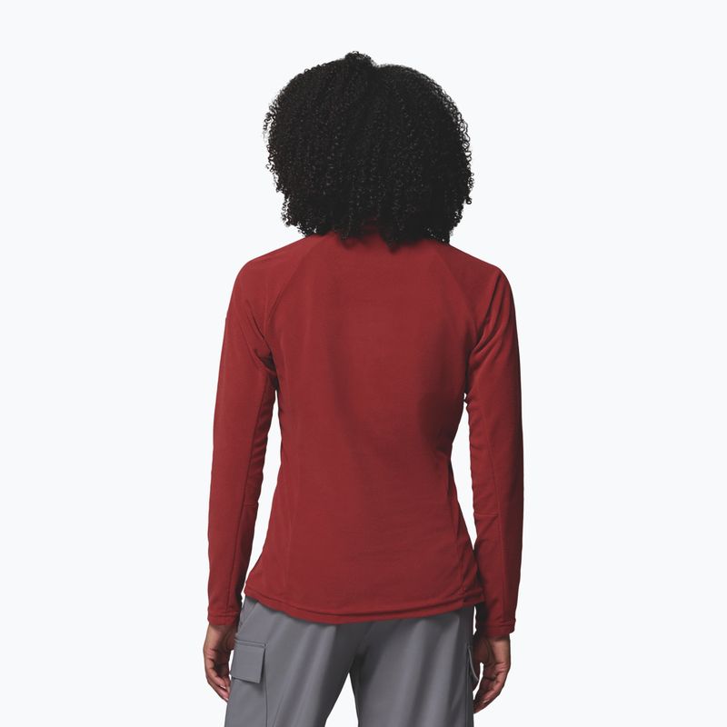 Bluza polarowa damska Columbia Glacial IV 1/2 Zip Red Oxide 3