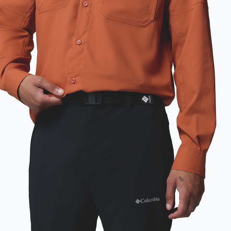 Spodnie turystyczne męskie Columbia Essential Hike™ Brushed Back black 5