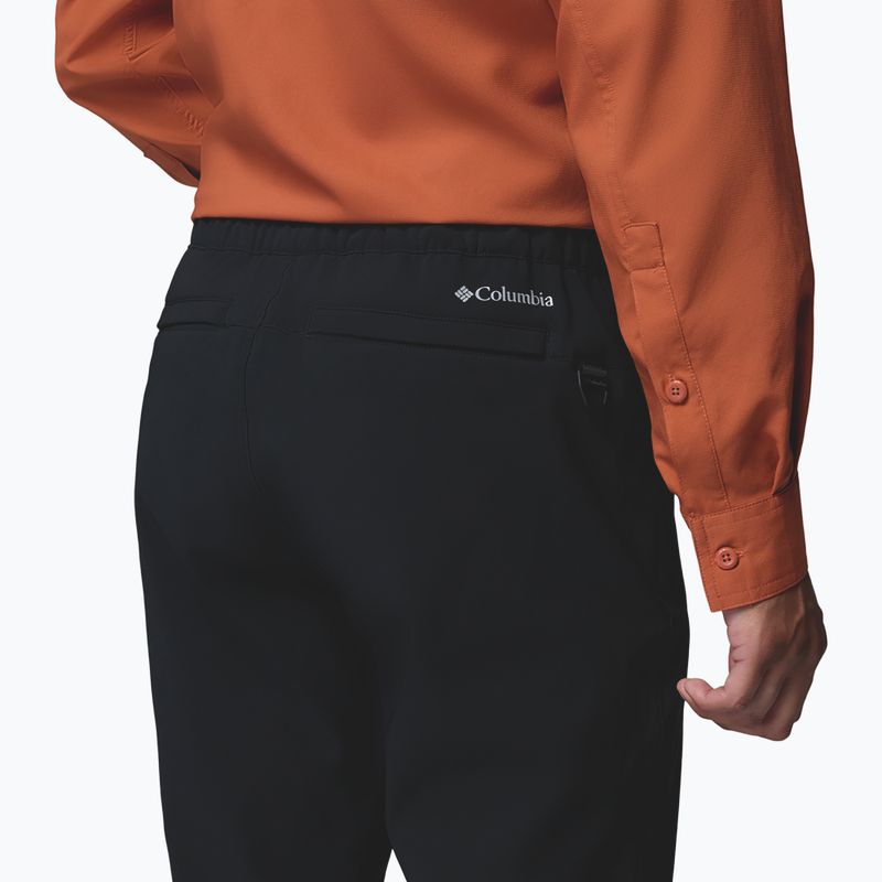 Spodnie turystyczne męskie Columbia Essential Hike™ Brushed Back black 6