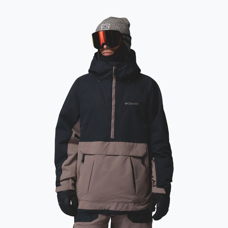Kurtka snowboardowa męska Columbia Coreshot Shell Anorak iron/black