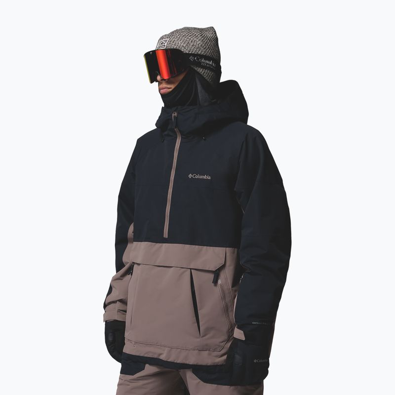 Kurtka snowboardowa męska Columbia Coreshot Shell Anorak iron/black 4