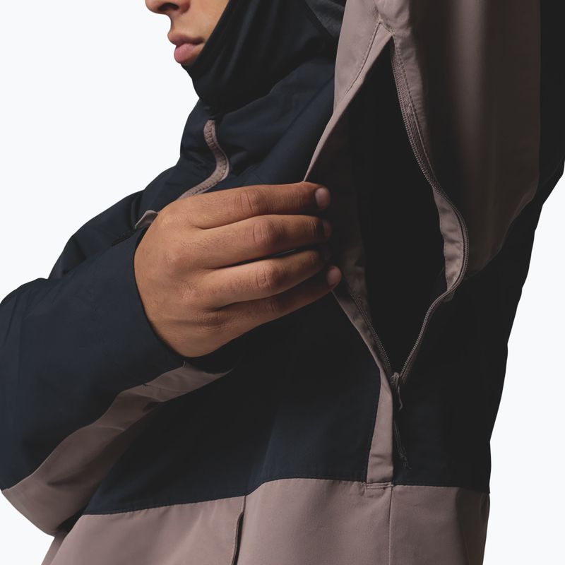 Kurtka snowboardowa męska Columbia Coreshot Shell Anorak iron/black 6